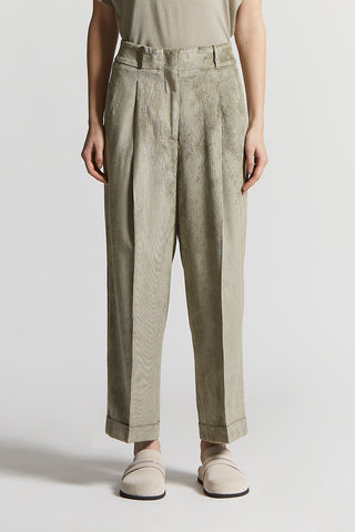 Needlecord trousers