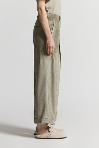Needlecord trousers