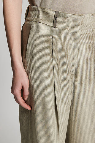 Needlecord trousers