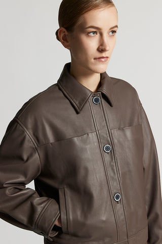 Nappa lambskin jacket