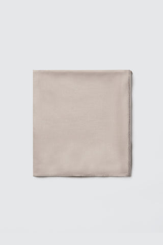 Stretch viscose and wool twill scarf