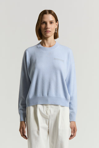 Cashmere, silk, wool sweater