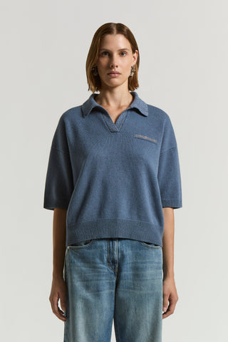 Cashmere, silk, wool sweater