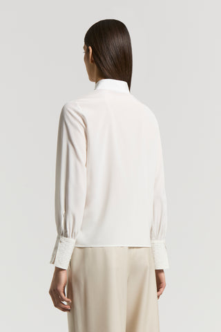 Silk crepe de chine shirt