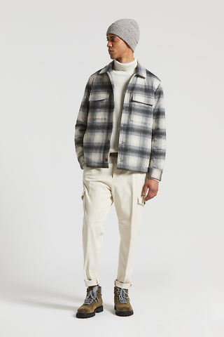 Wool turtleneck sweater