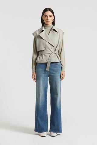 Cashmere and silk turtleneck sweater