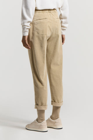 800-line cotton corduroy trousers