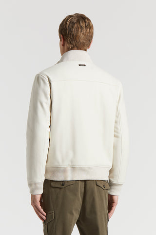 Wool and cashmere jacket