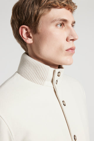 Wool and cashmere jacket