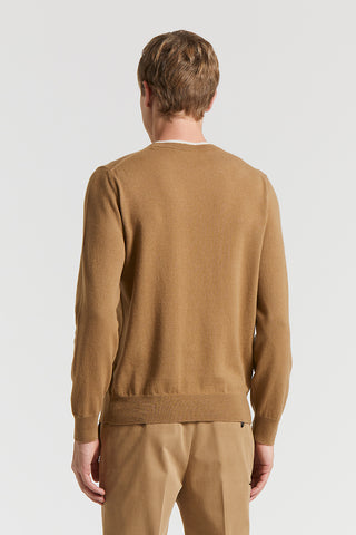 Extra-fine merino wool and cashmere sweater