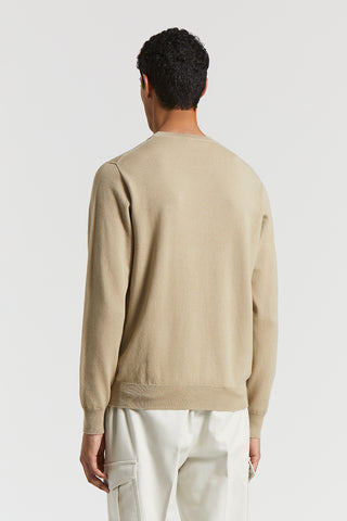 Pure cashmere crew-neck sweater