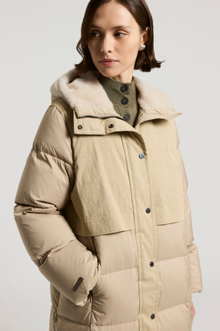 Long WR down-padded parka