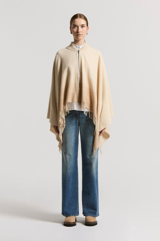 Lurex jacquard scarf