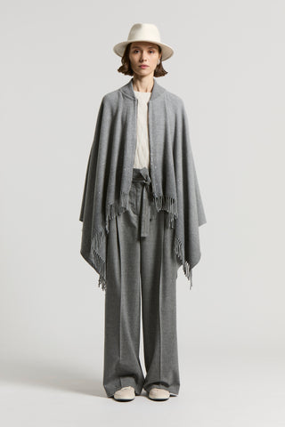 Lurex jacquard scarf