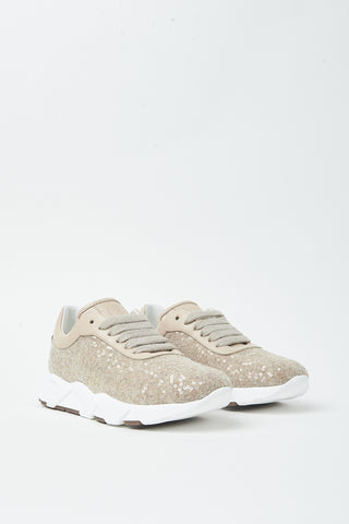 Multi-material sneakers