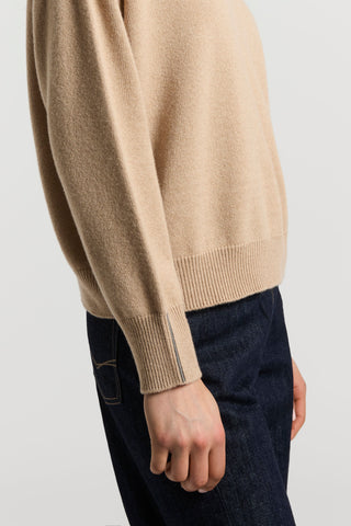 Pure cashmere turtleneck sweater