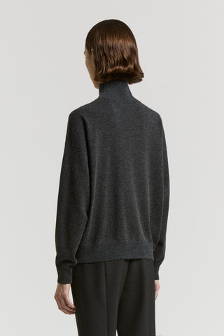 Cashmere, silk and wool sweater with diamond detailing