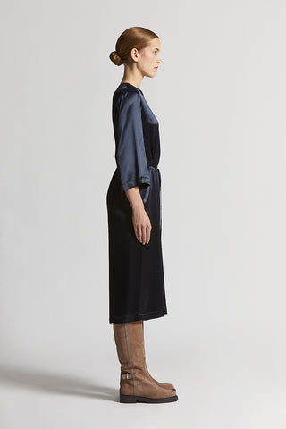 Viscose satin dress