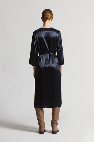 Viscose satin dress