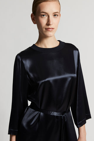 Viscose satin dress