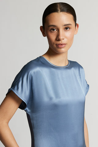 Viscose satin dress