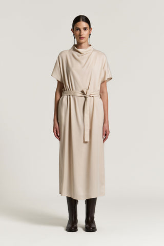 Abito in twill in puro tencel manopesca