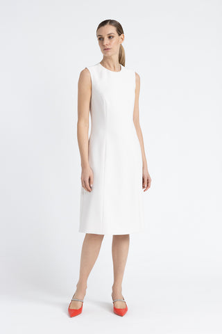 Sleeveless longuette dress  