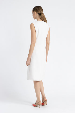 Sleeveless longuette dress  