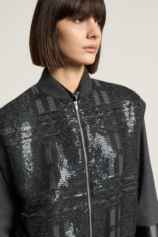 Sequined vest