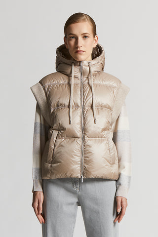 Goose down vest