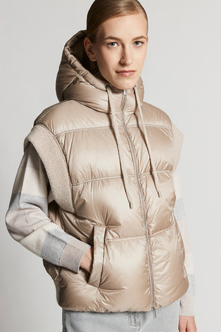 Goose down vest