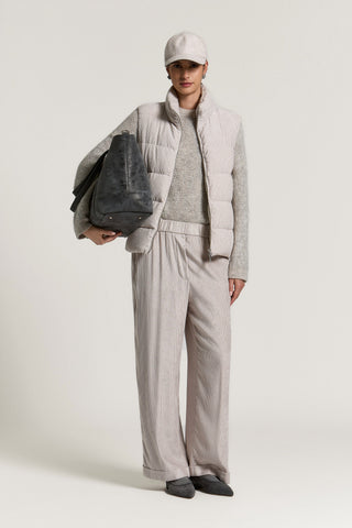 Gilet in velluto a coste