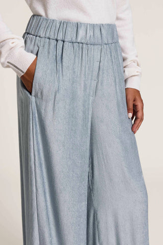 Pantalone palazzo in velluto a coste