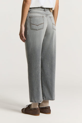 Denim in twill di cotone