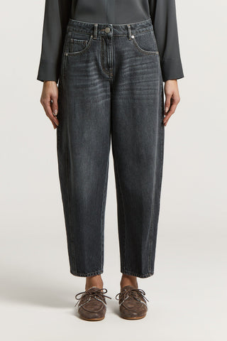 Denim grigio lavato
