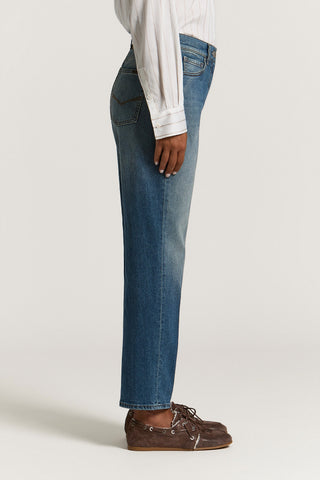 Denim in twill di cotone stretch