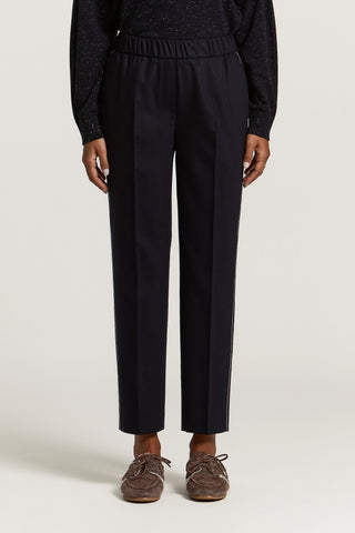 Pantalone di lana e cashmere