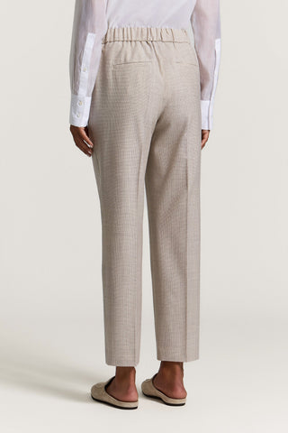 Pantalone in lana viscosa