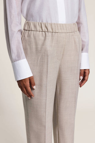 Pantalone in lana viscosa