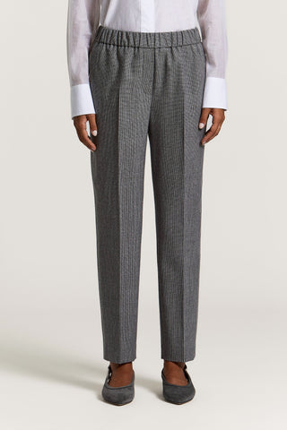 Pantalone in lana viscosa