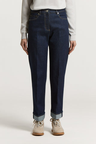 Cotton twill jeans