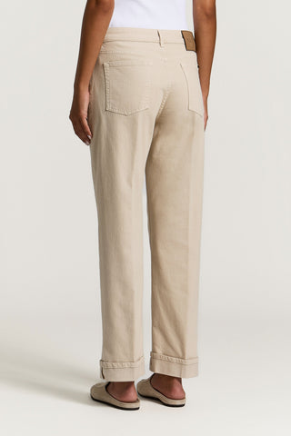 Denim in twill di cotone stretch