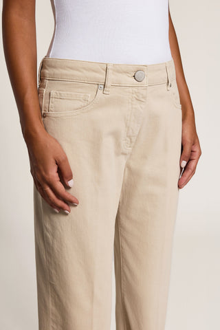 Denim in twill di cotone stretch