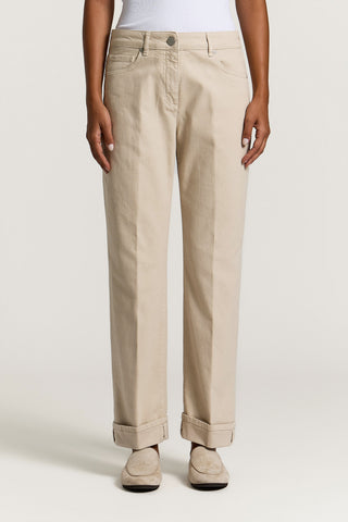 Denim in twill di cotone stretch
