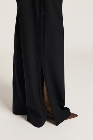 Pantalone in lana bi-stretch