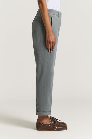 Pantalone in gabardina di cotone