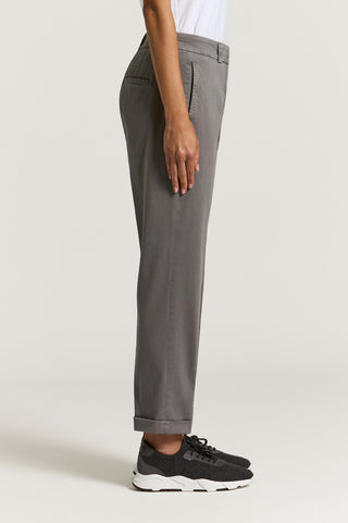 Pantalone in gabardina di cotone