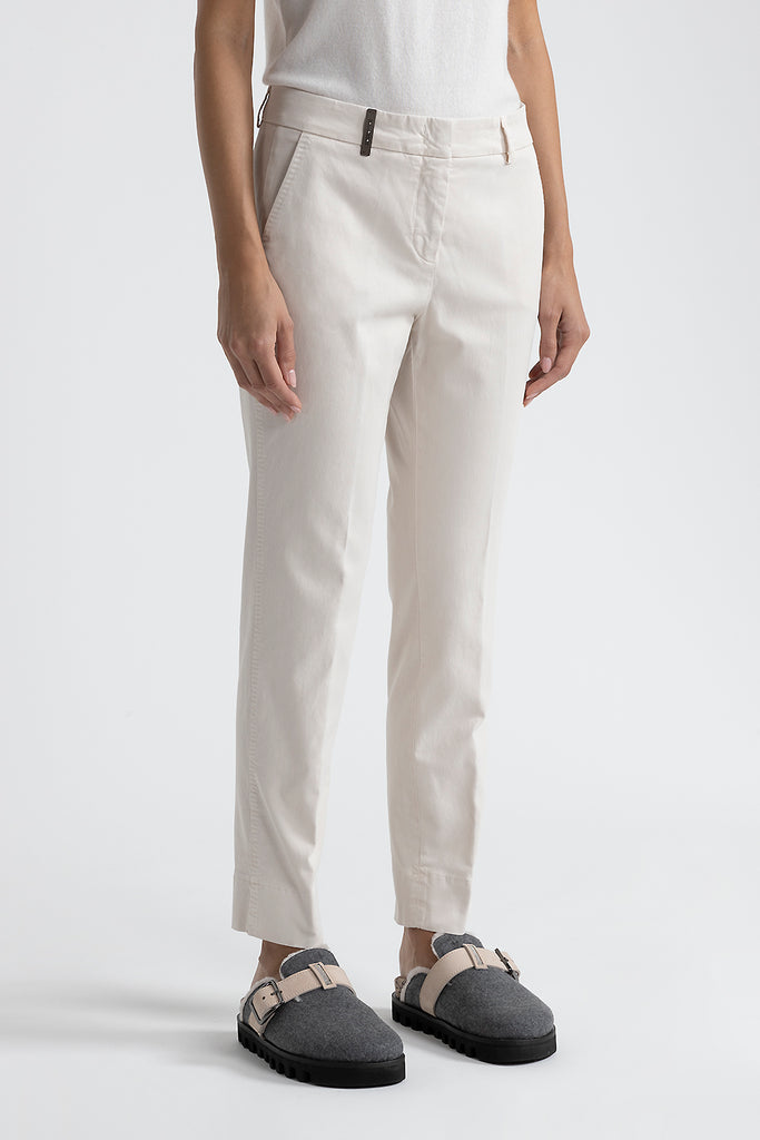 Iconic 4718 cotton silk gabardine and tencel trousers  