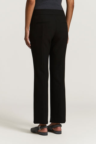 Pantalone a sigaretta in tela tecnica compatta