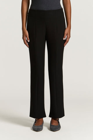 Pantalone a sigaretta in tela tecnica compatta